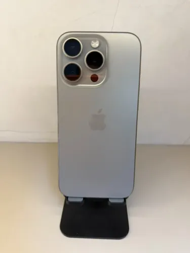 iPhone 15 Pro 128GB Natural - Impecável - Semi Novo