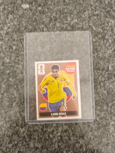 Figurinha Extra Sticker Legend Luiz Díaz Bronze Copa do mundo 2026 original