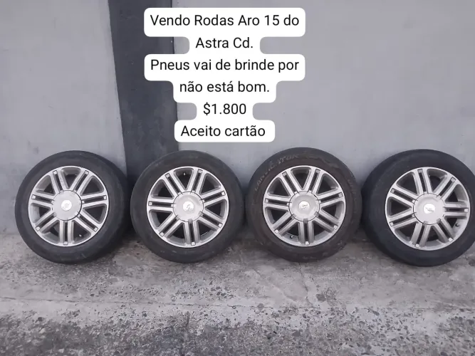 RODA ARO 15 DE LIGA LEVE DO ASTRA CD 