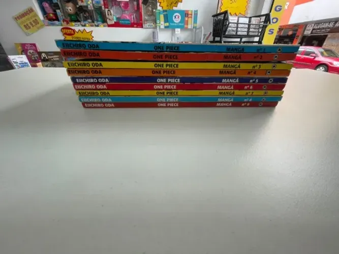 Coleção Lote mangá One Piece, 1 Ao 9 (Usado) (conservado)