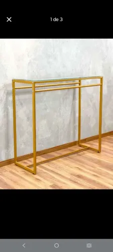 Arara tampo de vidro
