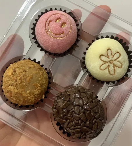 Caixinhas de brigadeiro