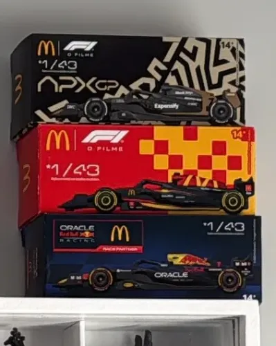 Trio F1 MC Donalds 