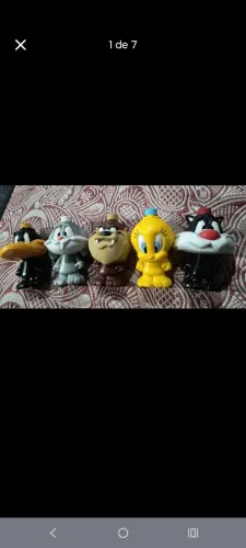 Kit colecionáveis Giraffa's Looney Tunes