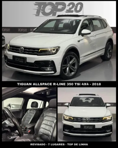 Volkswagen Tiguan Allspac R-line 350 TSI 2.0 4X4 2018