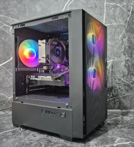 PC GAMER RYZEN 5/ RX 580 8GB/ 16GB DDR4/ SSD 256GB. 12X NO CARTAO
