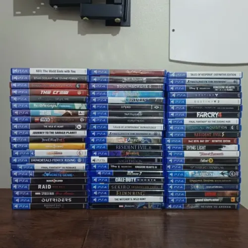 Lote de Jogos para Playstation 4