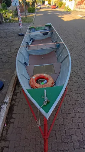 BARCO lancha de alumínio 5 metros com registro na marinha 