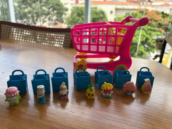Shopkins carrinho de compras