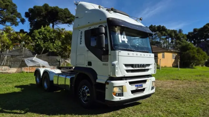 iveco stralis 360 eurotronic 6x2 teto alto automatico completo 2º dono ano 2004