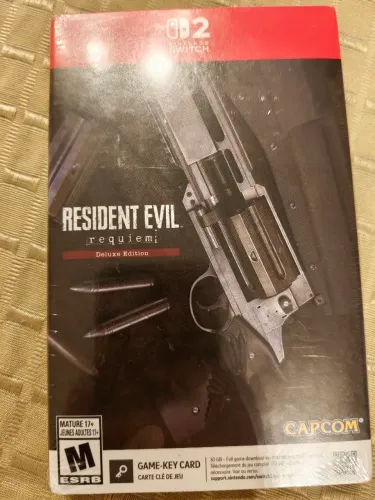 Steelbook Resident Evil Requiem Nintendo Switch 2 Lacrado