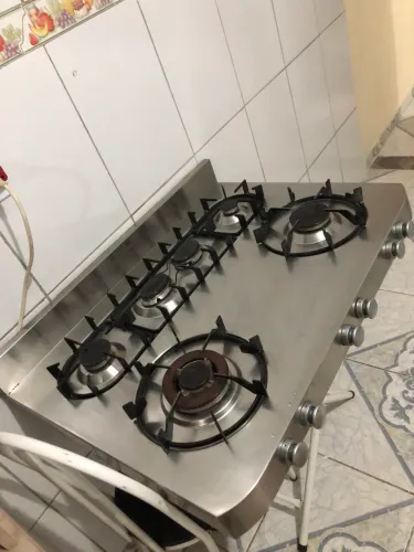 Cooktop inox pega normal quero 500 da pra negociar