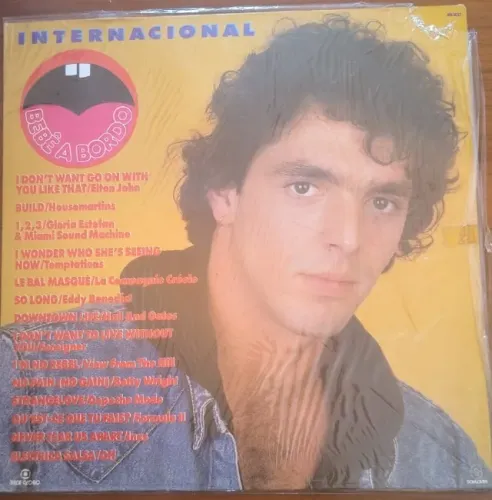 Disco vinil trilha sonora internacional de novela 'Bebê a bordo'
