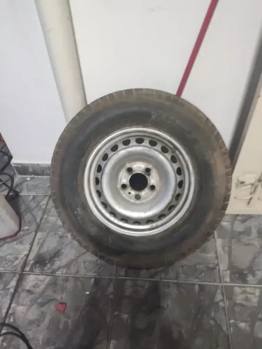 roda (estepe) aro 16 original amarok com pneu serve em s10 pit bull tambem 5x120