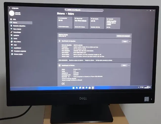 All In One Dell Inspiron 3280 Intel Core I3 8gb ram