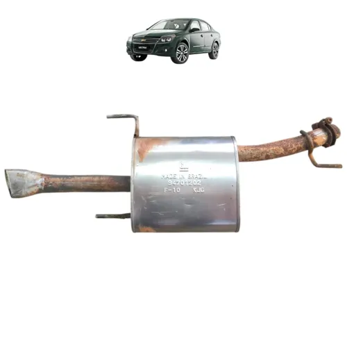 Abafador silencioso escapamento gm vectra sedan 2011 2010 09