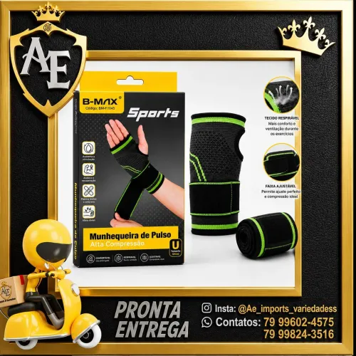 Munhequeira Alta compressão