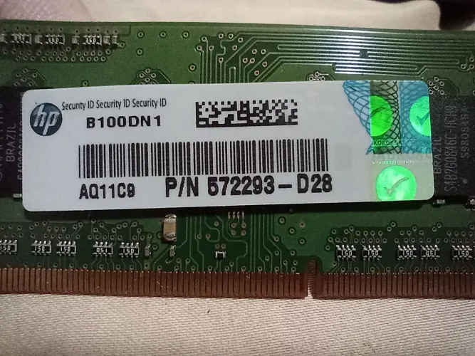 Memória Ram SO-DIMM DDR3 2GB