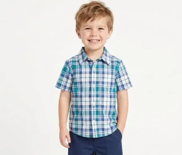 Conjunto Xadrez carter's tamanho 4 anos importado (novo)