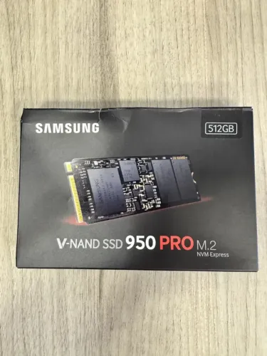 Samsung Ssd NVMe 950 Pro 512 Gb M.2 2280 1.3 Cor Preto