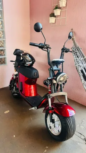Scooter elétrica na garantia