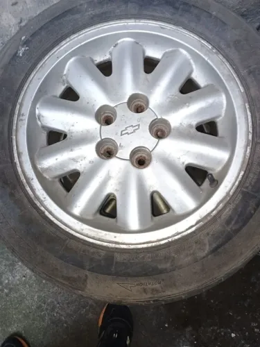 3 rodas de 5 furos para omega 