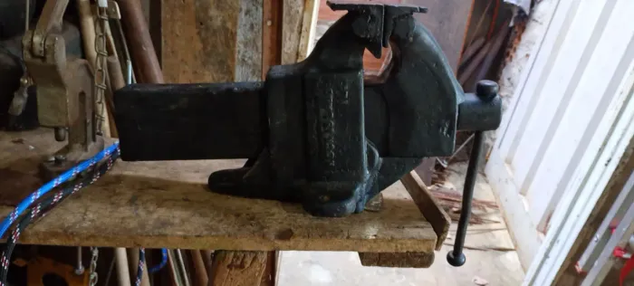 Morsa antiga gigante peso 33.4kg 50cm 1.500 relíquia