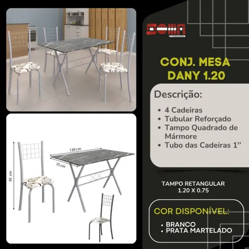 Jogo de mesa novo 
