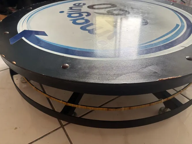 Plataforma 360º Profissional com Iluminação LED - Ideal para Eventos