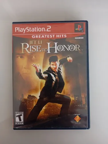 Jet Li: Rise to Honor - Jogo Original PS2.