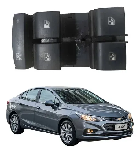 Comando Vidro Dianteira Esquerda Cruze 2018 A 2019