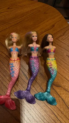 Venda Individual): Boneca Barbie Sereia Antiga Mattel Color Change (Escolha A Sua)