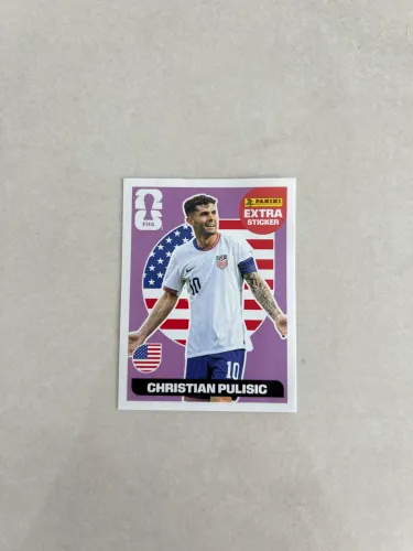 Figurinha legend extra sticker Christian Pulisic regular