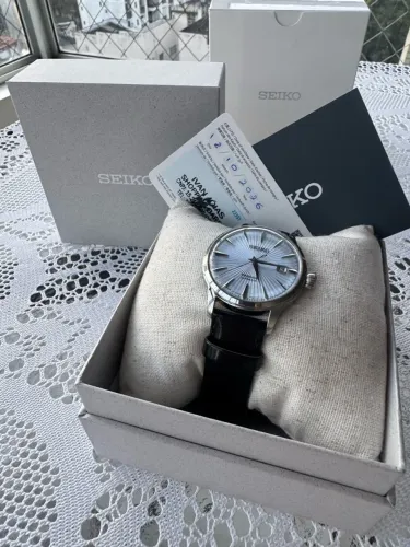 Relógio Seiko Presage Cocktail Time Skydiving SRPB43J1 Novo Pronta Entrega