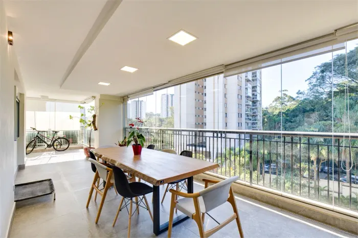 Apartamento à venda ou para alugar com 4 suítes no condomínio Les Jardins Chácara Flora, S