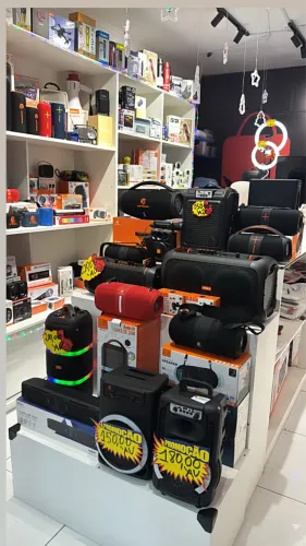 SOM BLUETOOTH PORTÁTIL BOOMBOX 100W