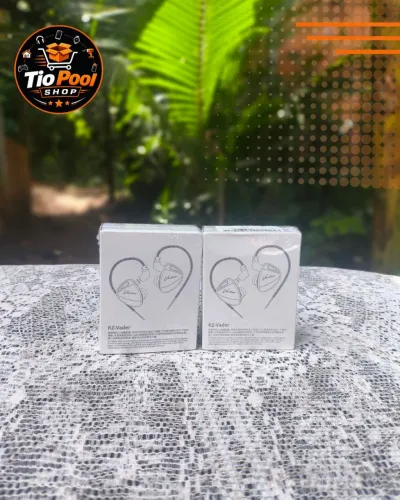 Fone KZ Vader (Versão Alta Resolução / High Resolution) com Microfone 