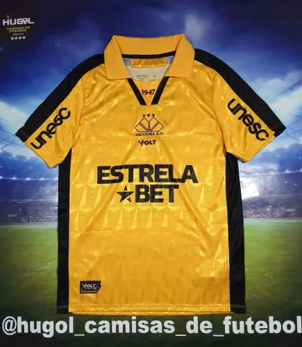 Camisa do Criciúma 2025 Volt #1 Goleiro Tamanho M zerada