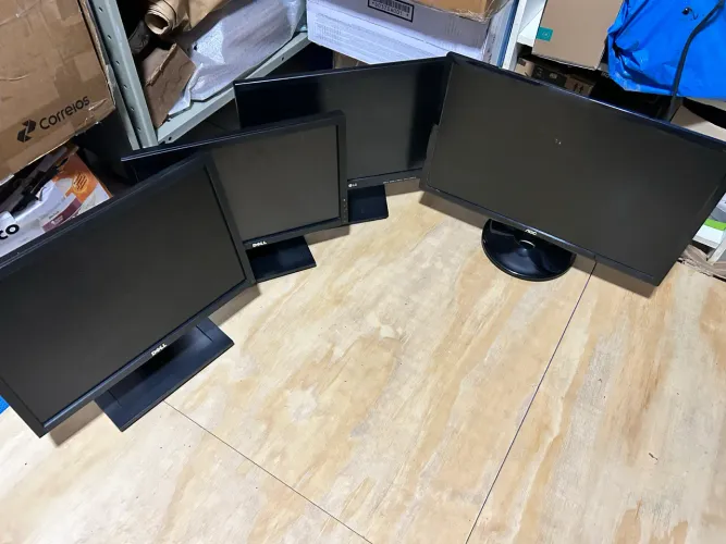 Lote monitores led com defeito 