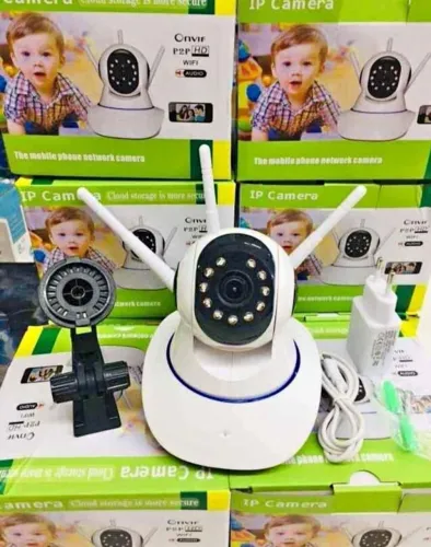 Promoção: Camera Wi Fi com acesso remoto audio e video ac. cartões