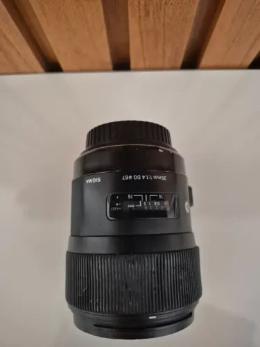 Sigma 35mm f/1.4 DG HSM Art para Canon EF - Filtro 67mm
