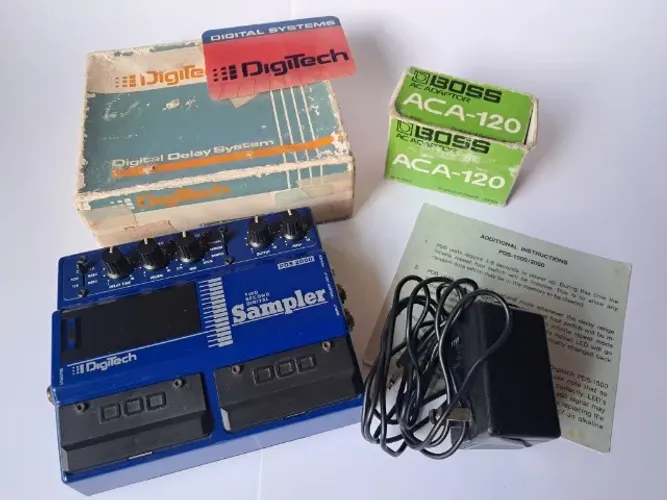 PDS 2000 Digitech - Estado de Colecionador (Mint) + Caixa Original + Fonte Boss