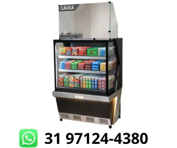 Balcão Caixa 80CM Polar Novo