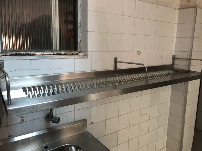 Escorredor de inox industrial
