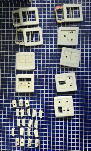 Conjunto de placas, suportes e modulos Iriel Talari