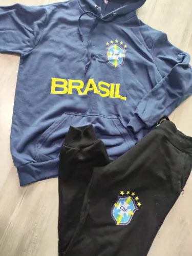 conjunto moletom brasil