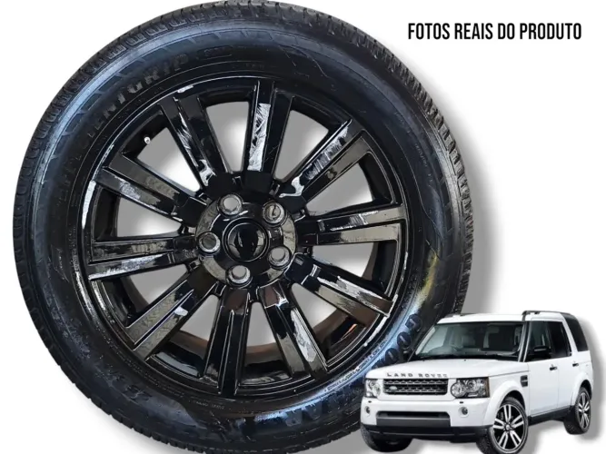 Pneu Roda 255/55r19 Aro 19 Discovery 4 2015 Detalhe Goodyear