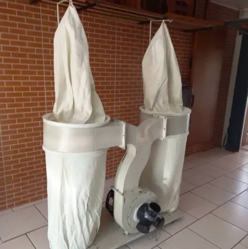 Coletor de pó duplo Dust - Marcenaria