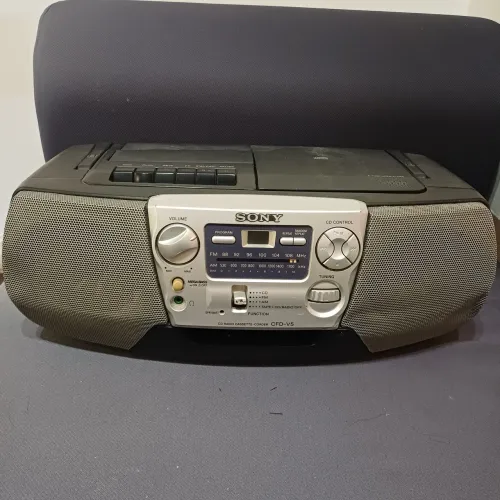 Radio fita e cd Sony