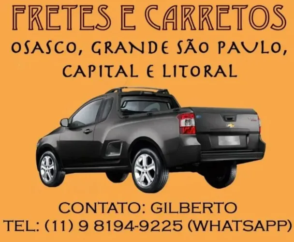 Fretes e Carretos em Carapicuiba, Osasco, Grande São Paulo, Capital, Litoral e Interior
